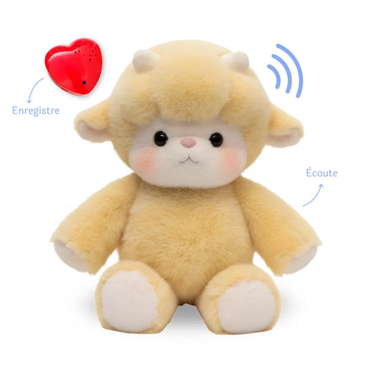 Peluche enregistreuse Finn