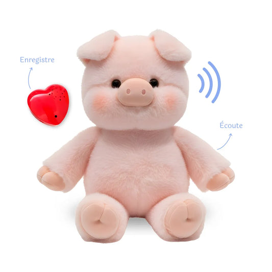 Peluche enregistreuse Lily
