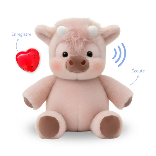 Peluche enregistreuse Nora