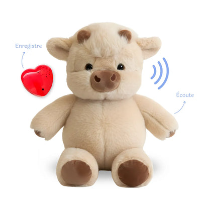 Peluche enregistreuse Oscar