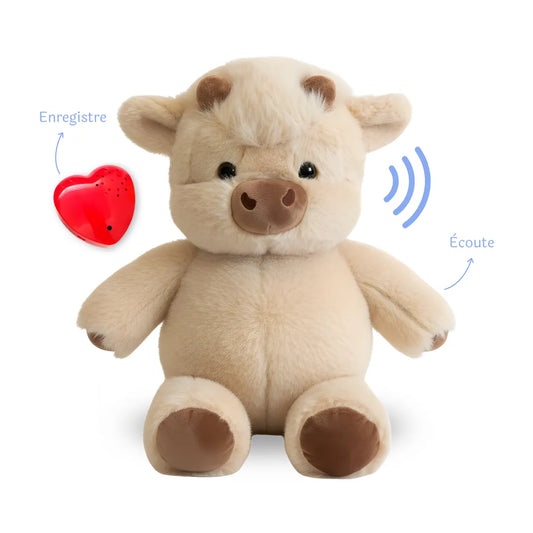 Peluche enregistreuse Oscar