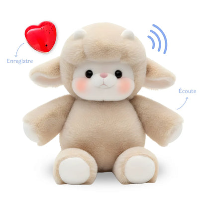 Peluche enregistreuse Sophia