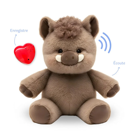 Peluche enregistreuse Théo